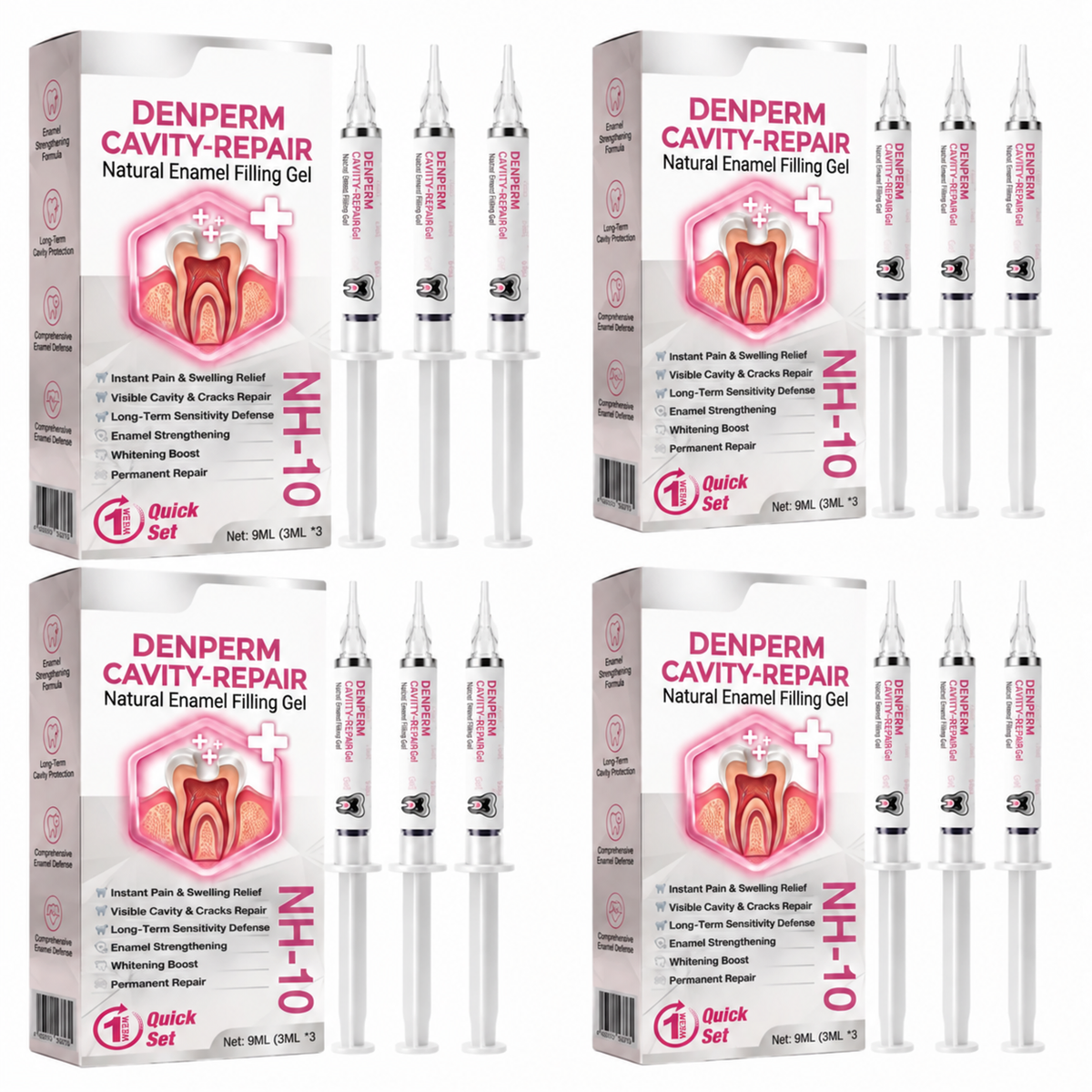 DenPerm Cavity-Repair Natural Enamel Filling Gel