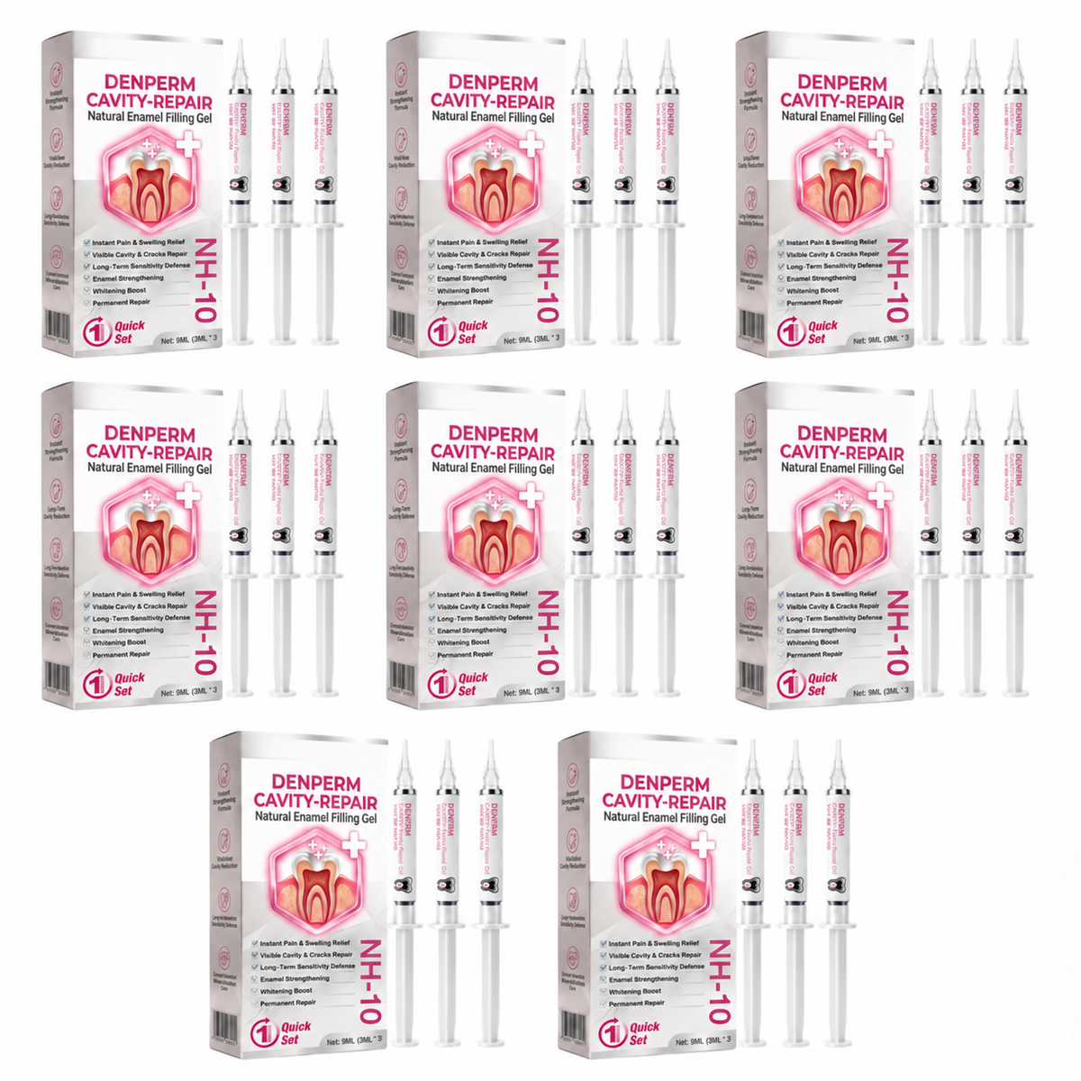 DenPerm Cavity-Repair Natural Enamel Filling Gel