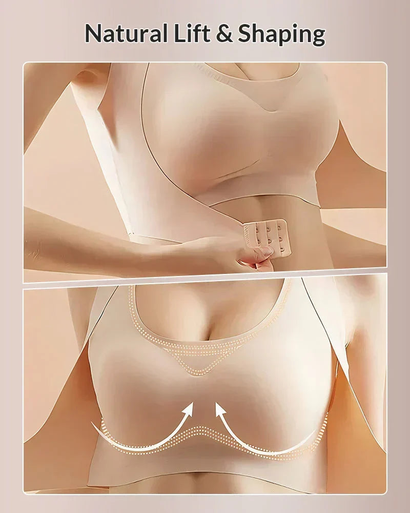 🔥LAST DAY PROMOTION - 50% OFF | LOVILDS Front Closure Cross-Back Wireless Posture Bra